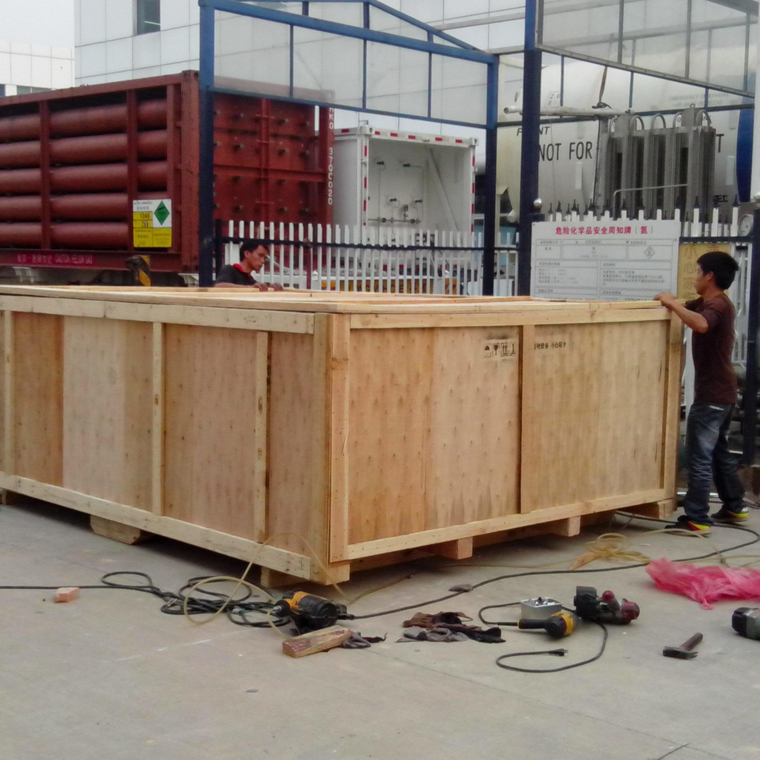 东莞某精密设备木箱包装