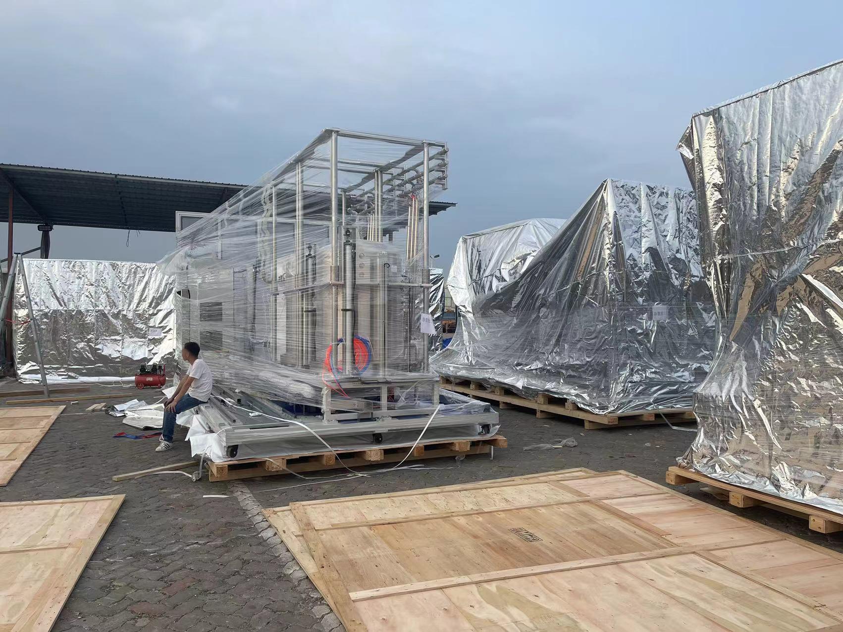 珠海某出口包装工程案例